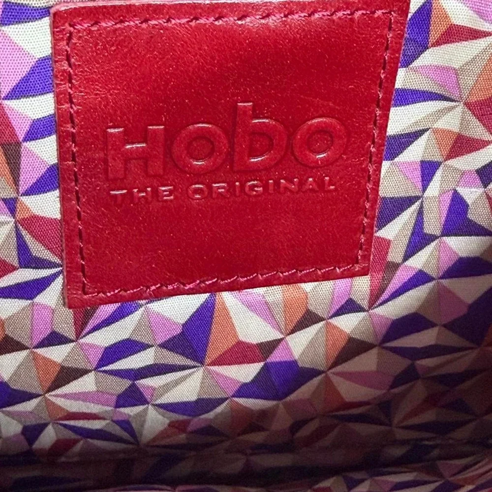 Hobo The Original Cassie Red Leather Crossbody Bag – Distressed Boho Y2K